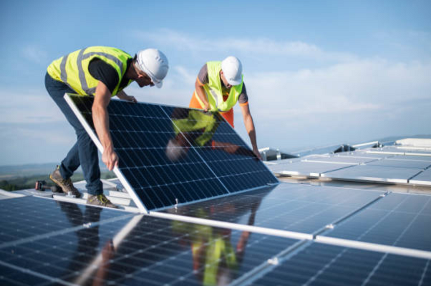 solar panel installation